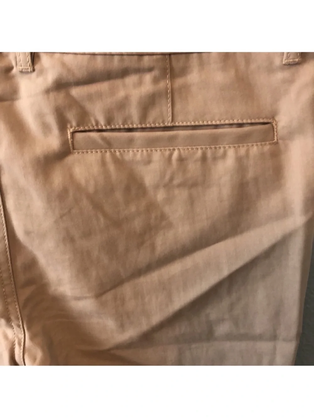 NWT Old Navy Tan Quick Dry Uniform Tech Chino Shorts Size 12 Plus